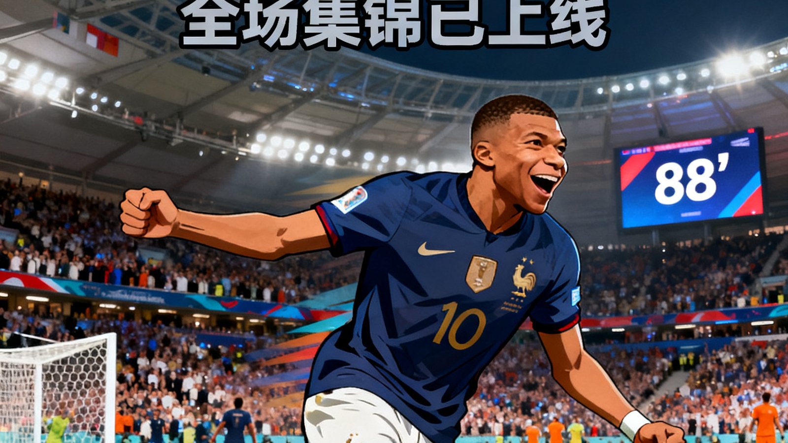法国2-1荷兰战报图片，姆巴佩88分钟绝杀，全场集锦已上线